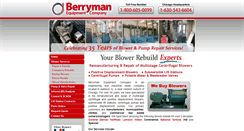 Desktop Screenshot of berrymanequipment.com