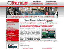 Tablet Screenshot of berrymanequipment.com